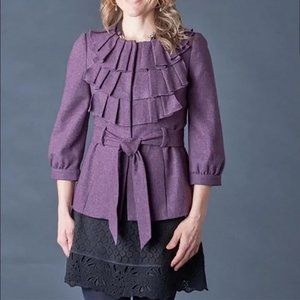 ANTHROPOLOGIE Tabitha Foliage Finder Jacket 4